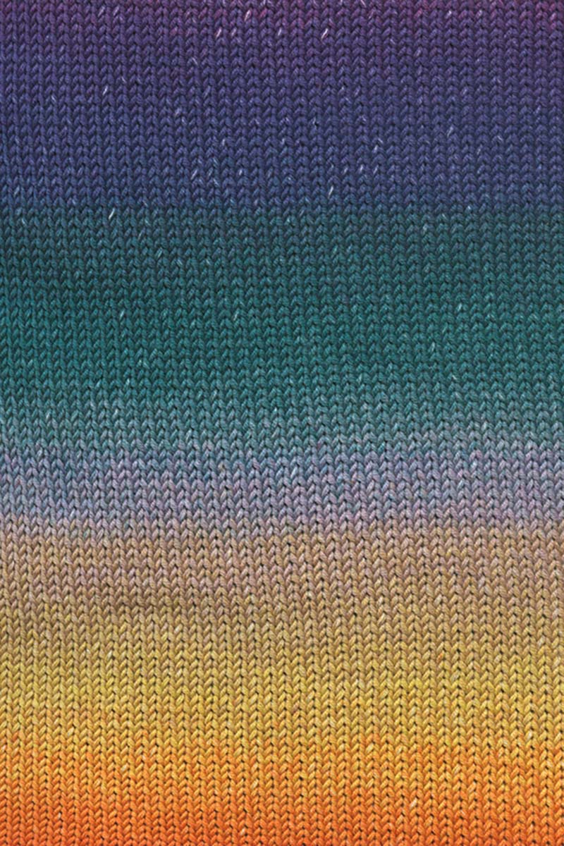 Lang Yarns Baby Cotton Color – 50g / 180m – Rainbow (0057) – detail