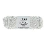 Lang Yarns Jawoll Yarn, 190m / 50g – Light Grey Mélange (0023)