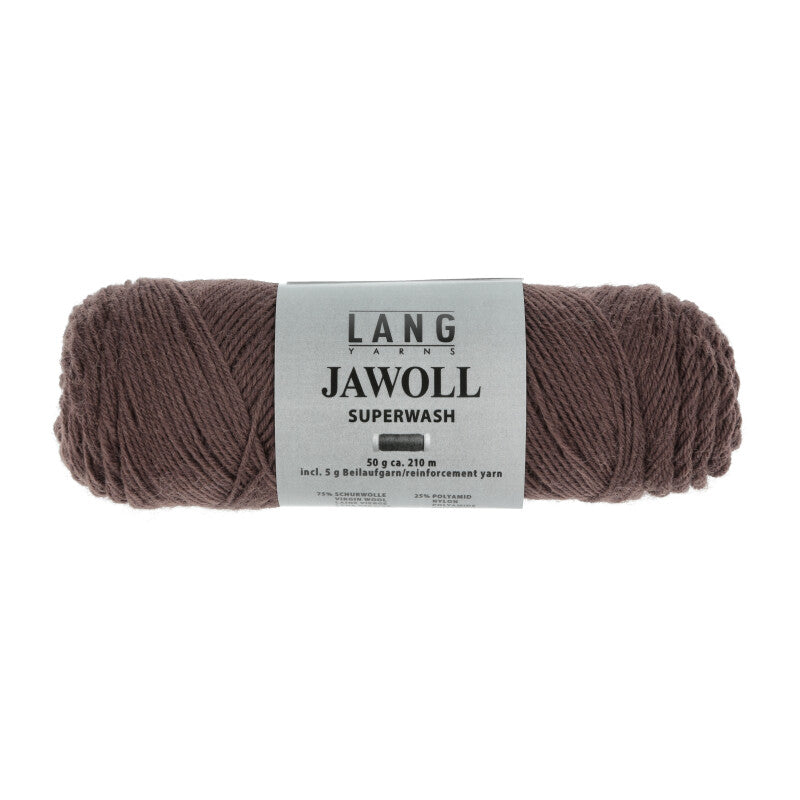 Lang Yarns Jawoll Yarn, 190m / 50g – Chocco (0168)