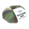 Lang Yarns Mille Colori Baby – 50g / 190m – Navy/Baby Yellow/Emerald (0220)