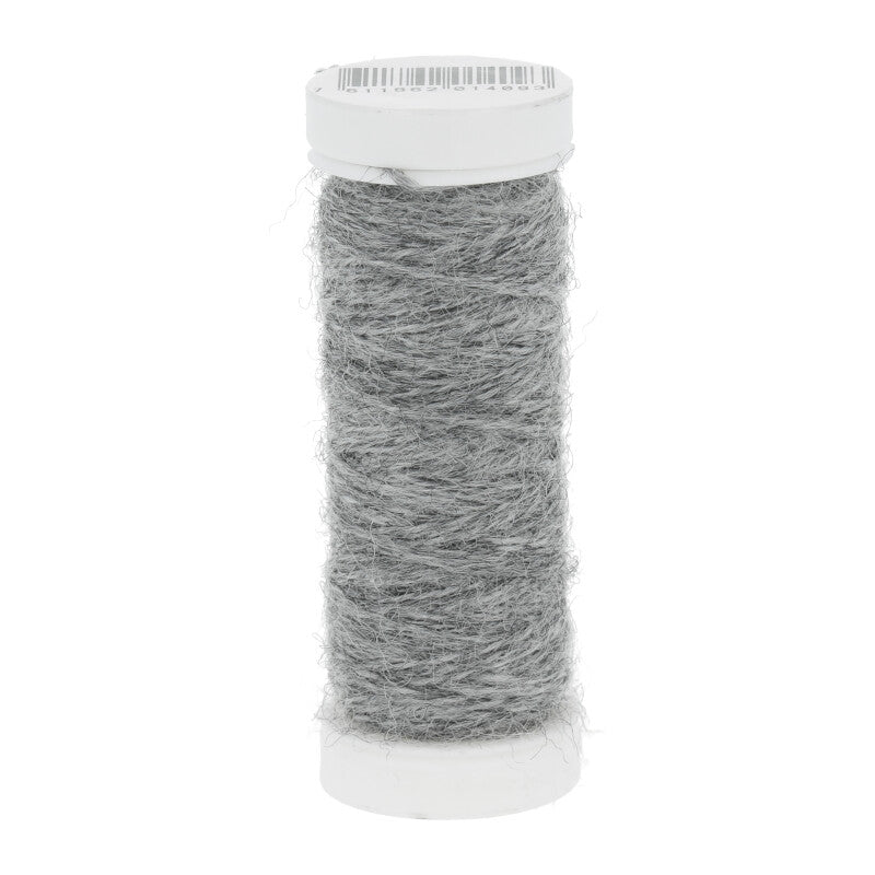 Lang Yarns Jawoll Heel Reinforcement Yarn – 5g / 42m – Grey Mélange (0005)