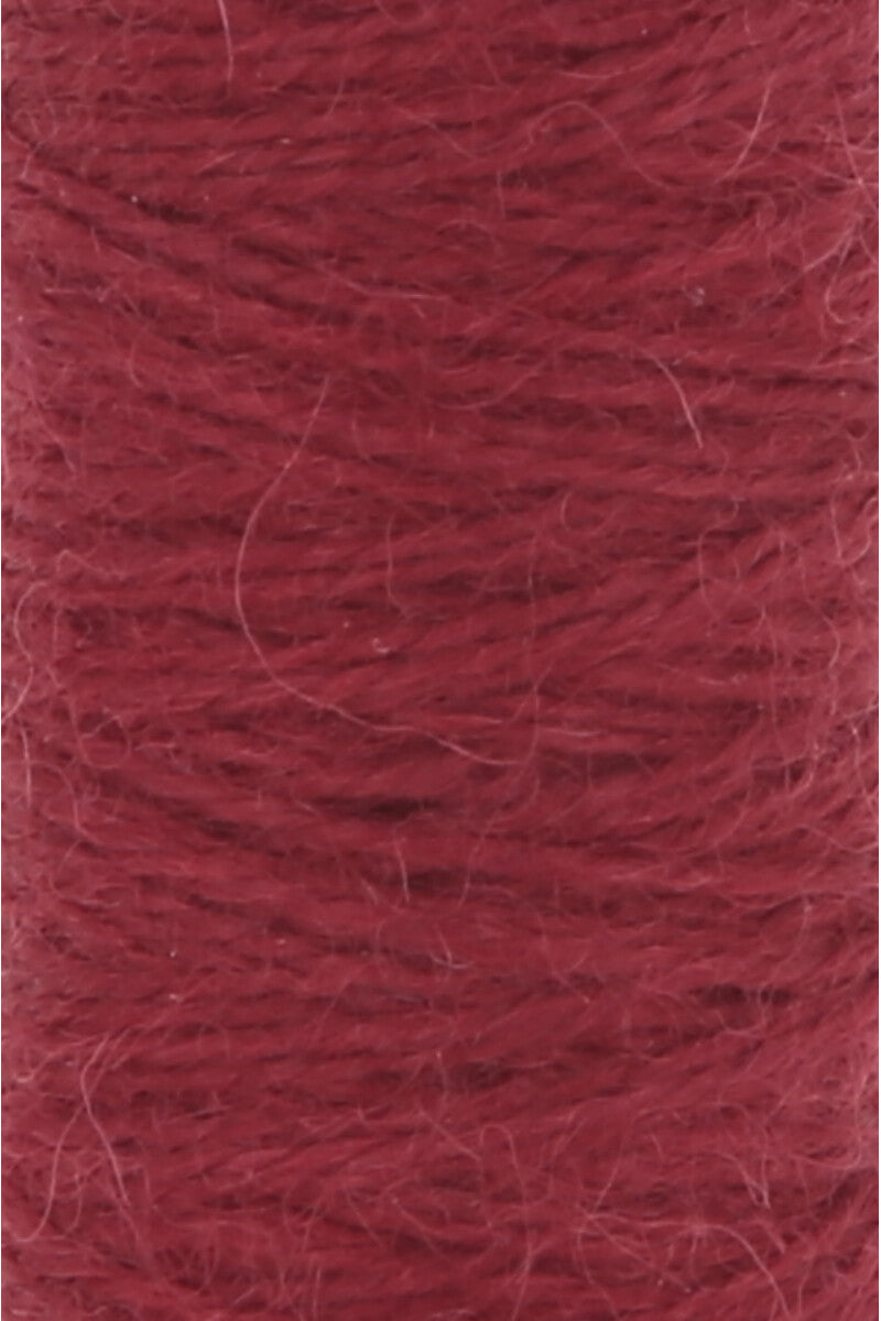 Lang Yarns Jawoll Heel Reinforcement Yarn – 5g / 42m – Burgundy (0061) – detail