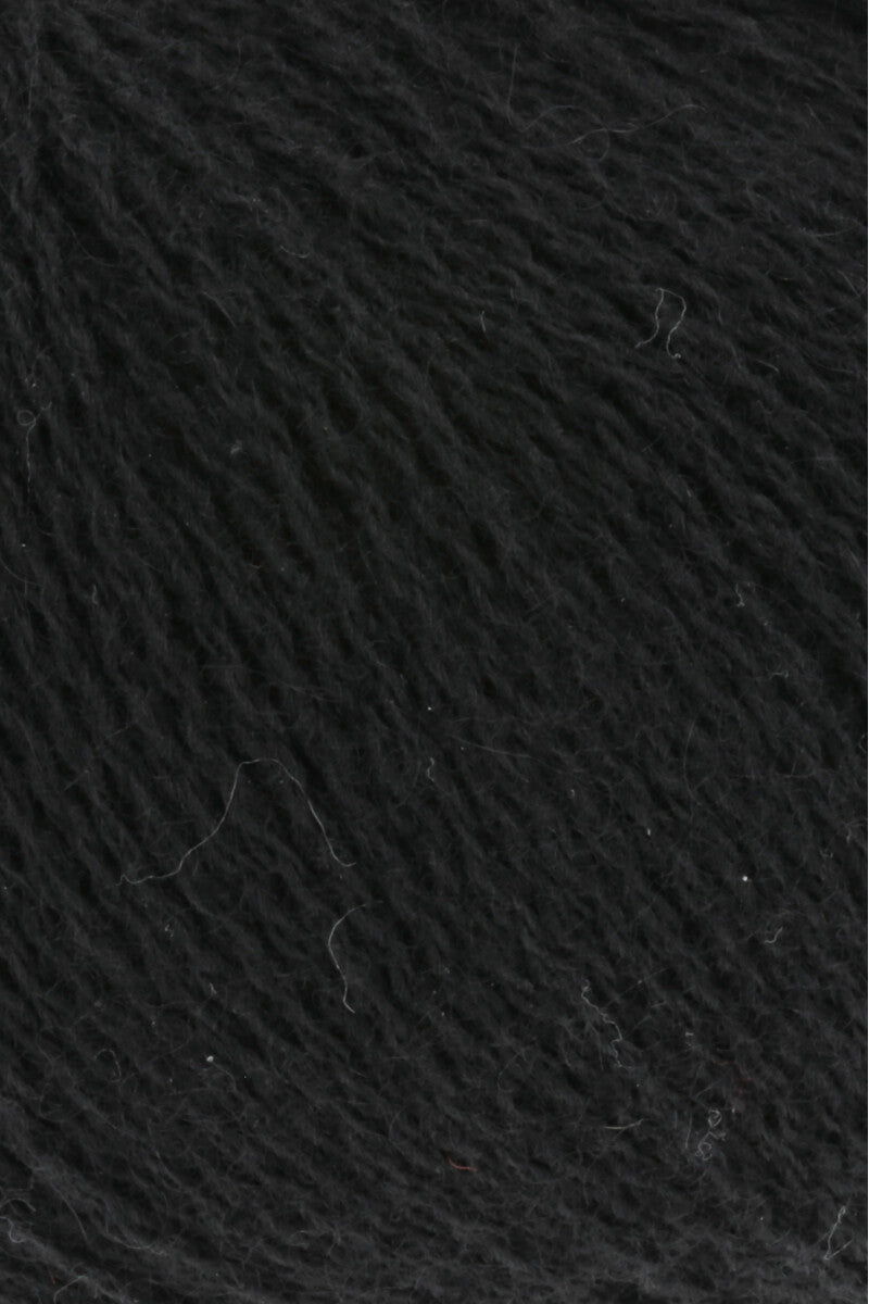 Lang Yarns Cashmere Lace – 25g / 165m – Black (0004) – detail
