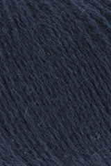 Lang Yarns Cashmere Lace – 25g / 165m – Navy (0025) – detail
