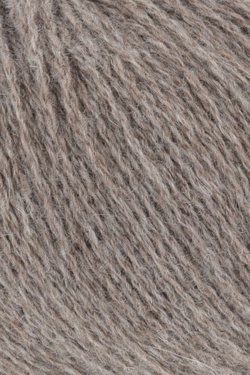 Lang Yarns Cashmere Lace – 25g / 165m – Light Brown Mélange (0067) – detail