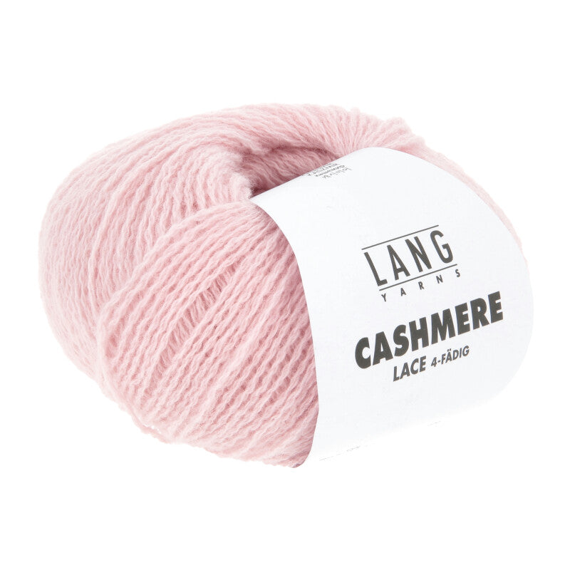 Lang Yarns Cashmere Lace – 25g / 165m – Powder Pink (0109)