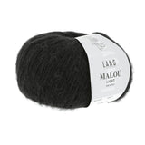 Lang Yarns Malou Light – 50g / 190m – Black (0004)