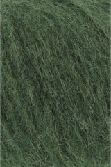 Lang Yarns Malou Light – 50g / 190m – Green (0017) – detail