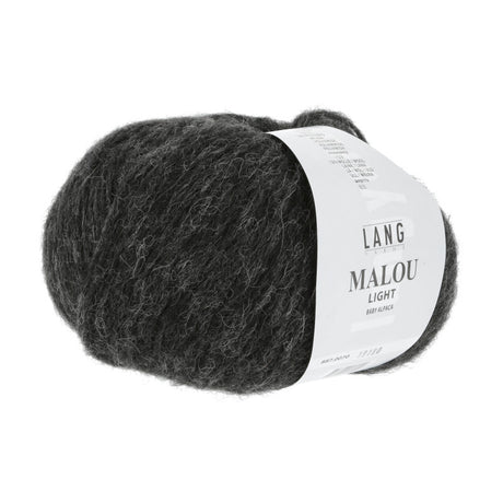 Lang Yarns Malou Light – 50g / 190m – Anthracite (0070)