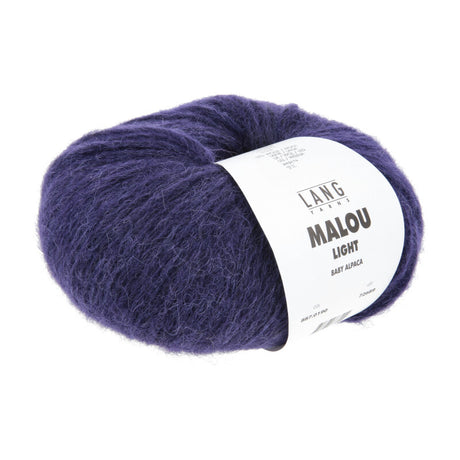 Lang Yarns Malou Light – 50g / 190m – Royal Purple (0190)