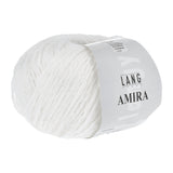 Lang Yarns Amira – 50g / 100m – White (0001)