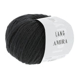 Lang Yarns Amira – 50g / 100m – Black (0004)