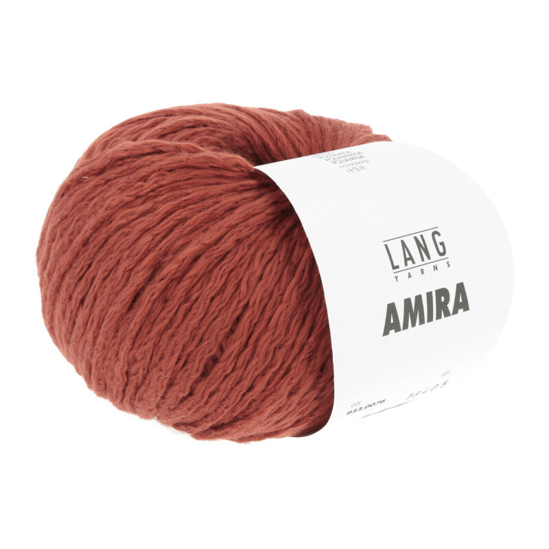 Lang Yarns Amira – 50g / 100m – Terracotta (0076)