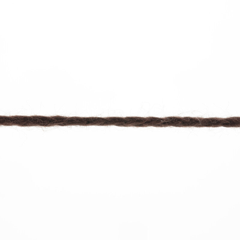 Lang Yarns Norma – 50g / 135m – Espresso (0268) – yarn texture