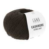 Lang Yarns Cashmere Extra Lace – 25g / 320m – Dark Brown Mélange (0268) – B view