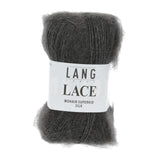 Lang Yarns Lace Yarn, 310m / 25g – Anthracite (0070)