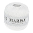 Lang Yarns Marisa – 100% Egyptian cotton yarn, 50g/210m – White (0001)