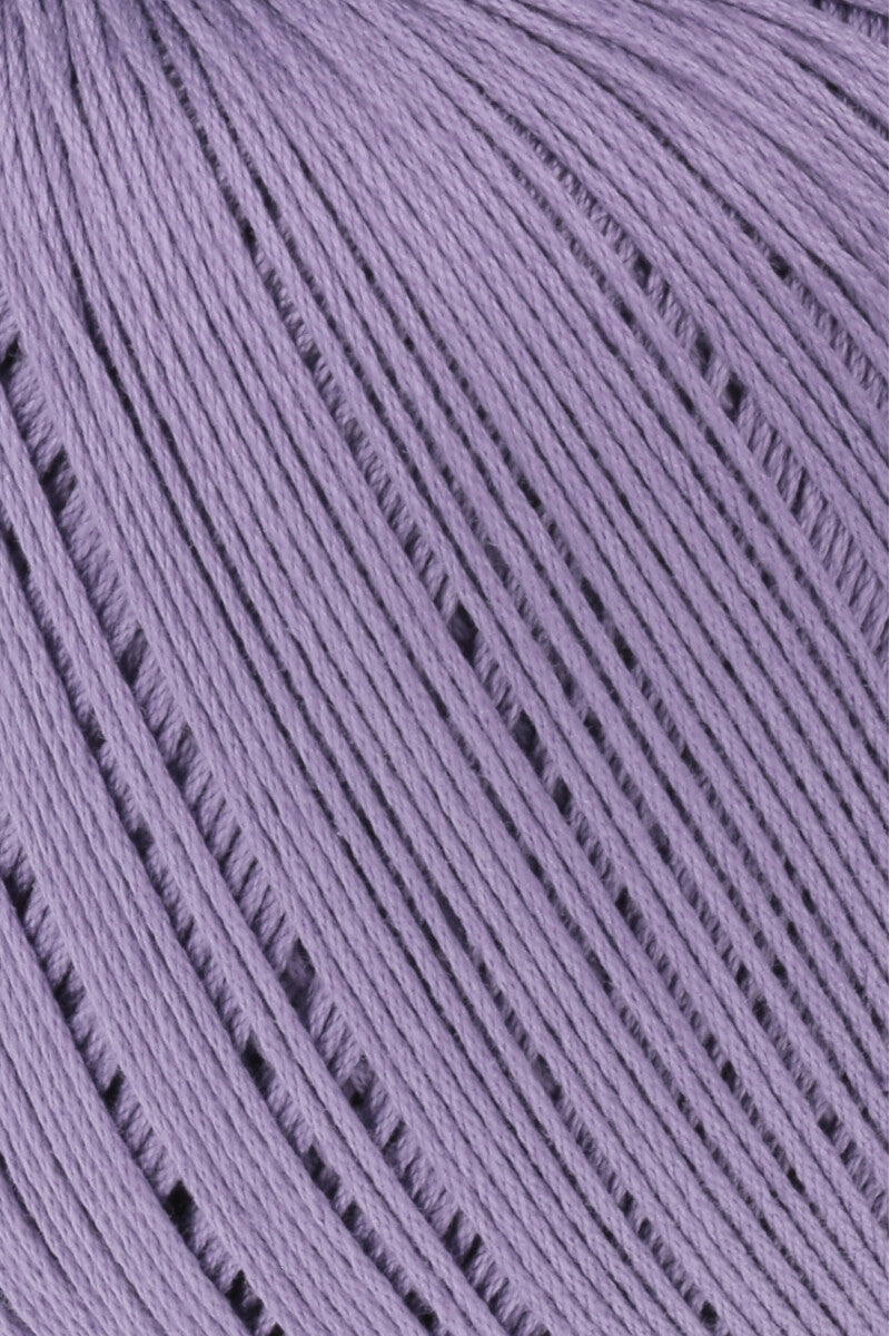 Lang Yarns Marisa – 100% Egyptian cotton yarn, 50g/210m – Purple (0012) – detail