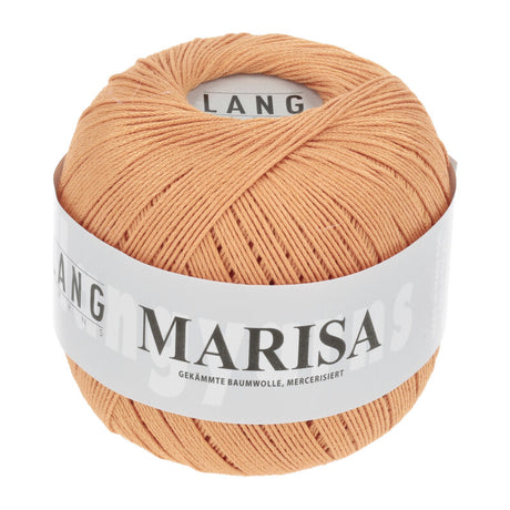 Lang Yarns Marisa – 100% Egyptian cotton yarn, 50g/210m – Orange (0059)