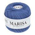 Lang Yarns Marisa – 100% Egyptian cotton yarn, 50g/210m – Sapphire (0076)