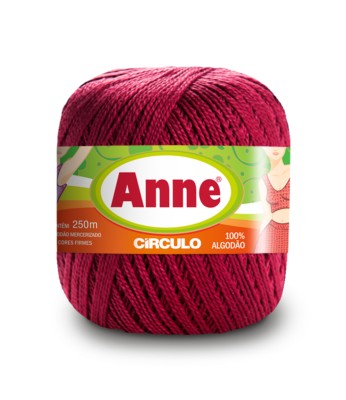 Knitting with Circulo ANNE Cotton Yarn in progress.