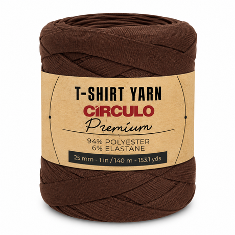 Circulo Premium T-Shirt Garn – dickes Polyester-Mischgarn, 140m / 270g