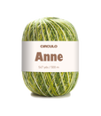 Circulo ANNE - 100% mercerized Cotton Yarn, 500m / 147g - Ball of yarn with 'Circulo Anne' label on a white background