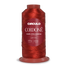 Circulo Cordone 100% Polyamide Crochet Yarn, 450 m / 100 g - Red spool of Circulo Cordoné thread on a white background