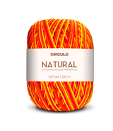 Círculo Barroco Multicolor Premium 4/6 – Fio de algodão brasileiro (226m / 200g)