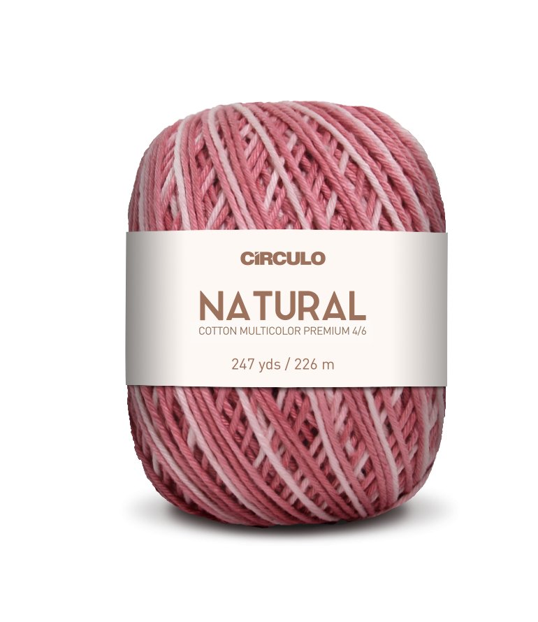 Handcrafted item using Circulo Barroco Multicolor Yarn.