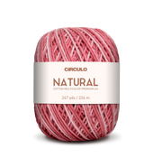 Círculo Barroco Multicolor Premium 4/6 – Fio de algodão brasileiro (226m / 200g)