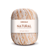 Círculo Barroco Multicolor Premium 4/6 – Fio de algodão brasileiro (226m / 200g)