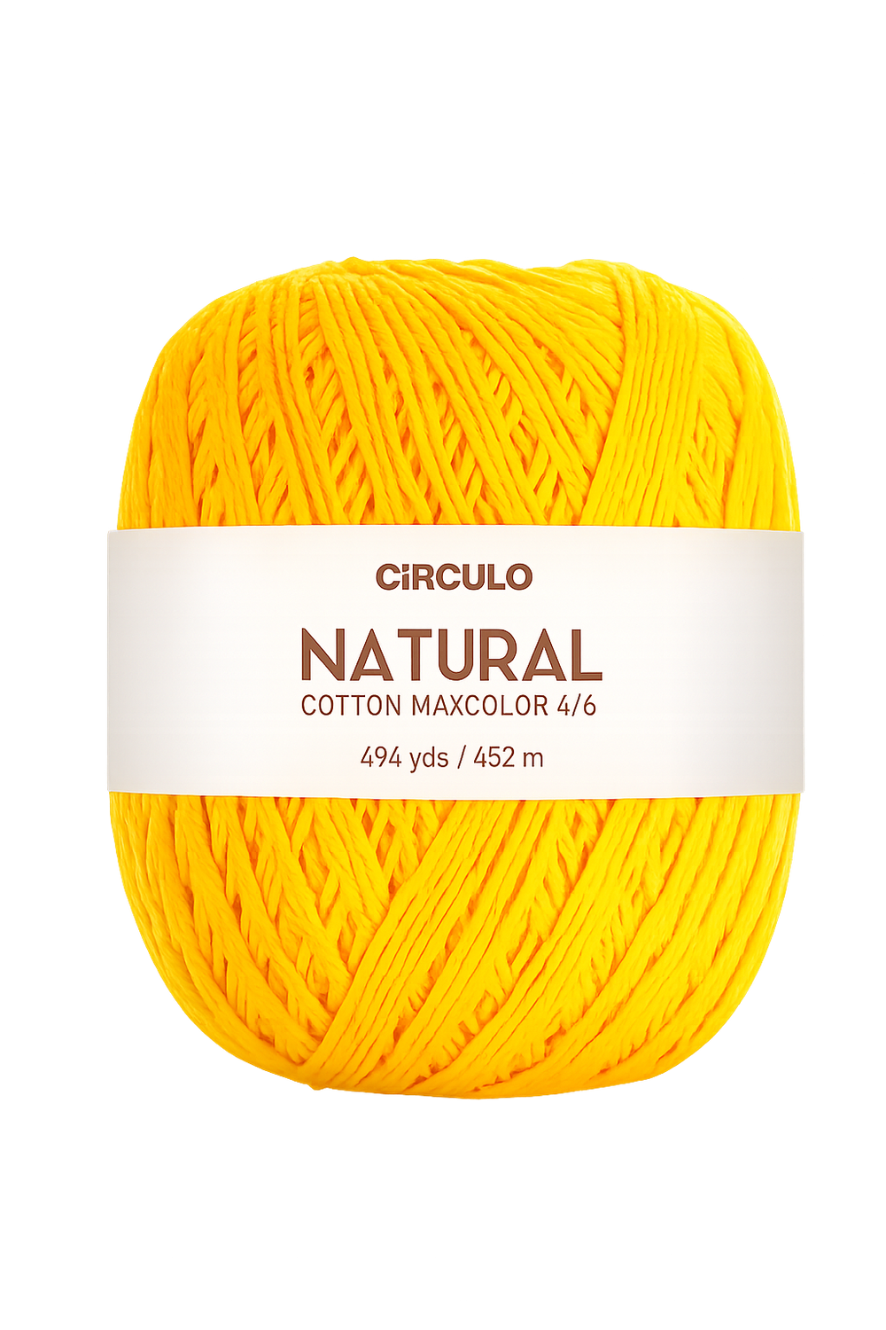 Circulo Natural Cotton Maxcolor (Barroco) 6 – Garn aus 100 % Baumwolle, 452 m / 400 g