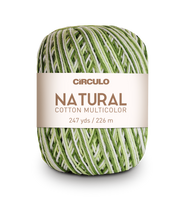 Círculo Natural Cotton Multicolor 4/6 – Hilo de algodón (226 m / 200 g)