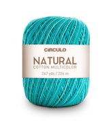 Círculo Natural Cotton Multicolor 4/6 – Baumwollgarn (226 m / 200 g)