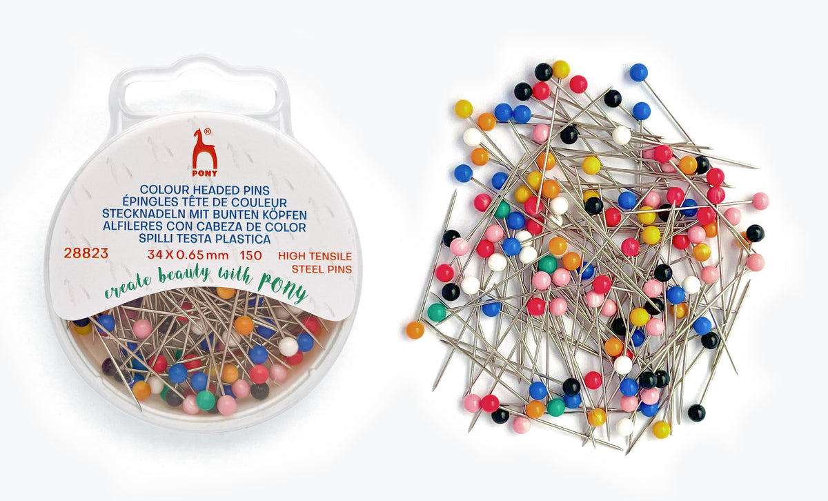 Pony Head Pins – Assorted Colours, Assorted
