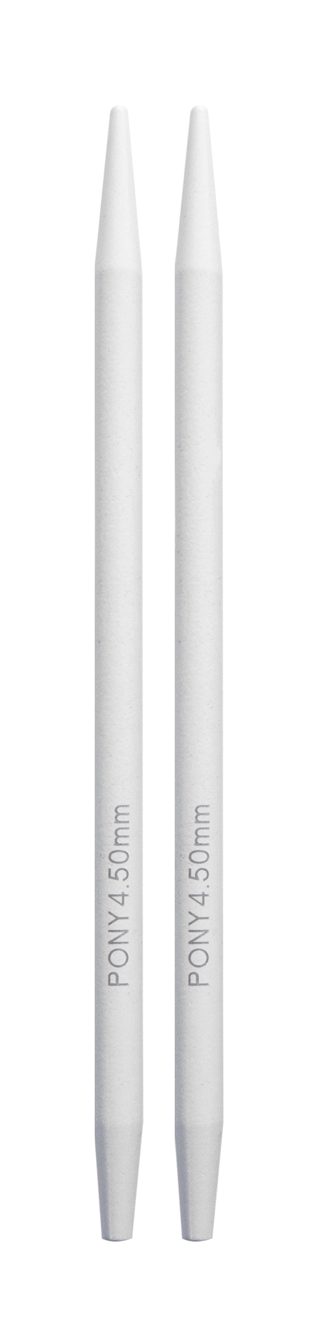 Pony Classic Aluminium Interchangeable Knitting Needle Tips – 10.5 & 14 cm, 10.5 cm, 4.50 mm – additional product view