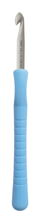 Pony Easy Grip Aluminium Crochet Hooks – 2 to 10 mm, 6.00 mm – additional product view