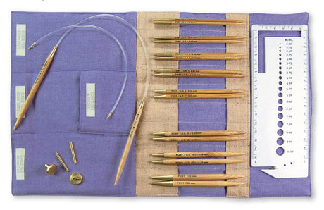 Pony Bamboo Interchangeable Knitting Needle Set – additional product view