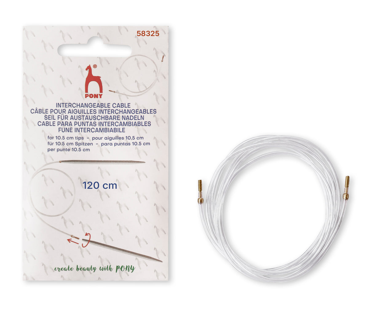 Pony cables para agujas de tejer intercambiables