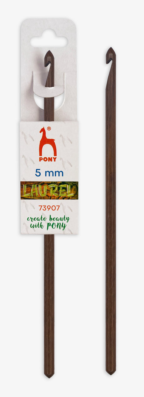 Pony Laurel Crochet Hooks – 15 cm, 5.00 mm