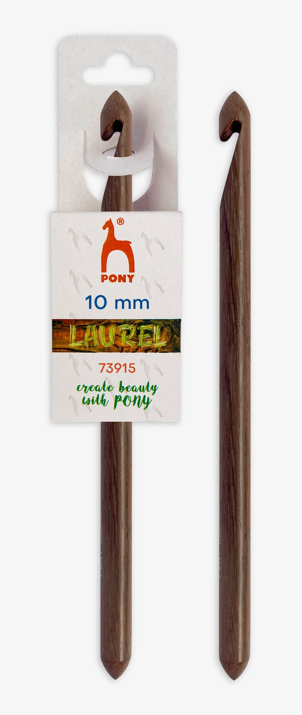 Pony Laurel Crochet Hooks – 15 cm, 10.00 mm