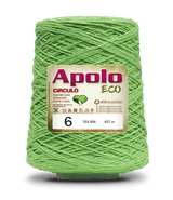 Apolo Eco 4/6 Cotton Cord Yarn – Ideal for Crochet Bags & Home Decor (600g) - Leo Hobby