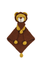 Circulo Amigurumi Crochet Kit - Lovey Blanket - All Included, Easy Instructions - Crochet Set for Intermediate - Animal Crochet Kit, Premium Amigurumi Yarn for Crocheting - Lion - Leo Hobby