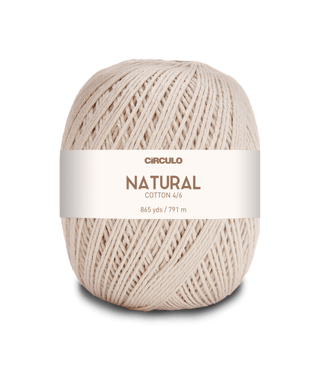 Circulo Barroco / Circulo Natural Cotton Yarn, 400g - Leo Hobby Marketplace