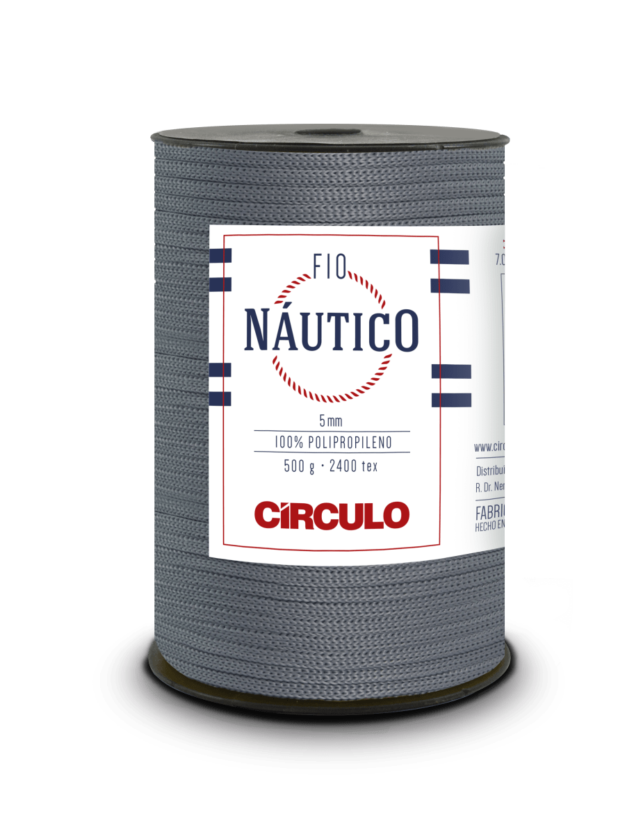 Circulo Fio Nautico 5mm Yarn for Crocheting 208m/500g - Leo Hobby
