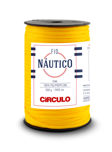 Circulo Fio Nautico 5mm Yarn for Crocheting 208m/500g - Leo Hobby