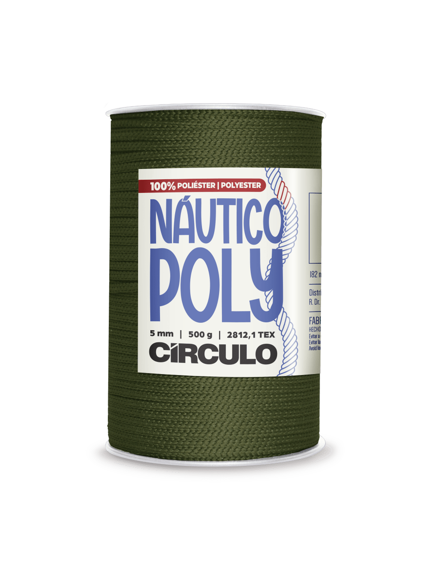 Circulo Fio Náutico Poly 5 mm – Premium Cord Yarn for Bags & Macramé - Leo Hobby