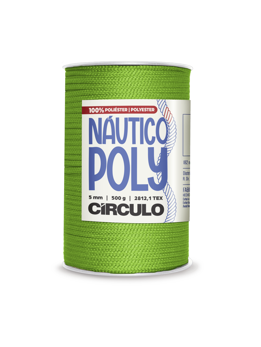 Circulo Fio Náutico Poly 5 mm – Premium Cord Yarn for Bags & Macramé - Leo Hobby