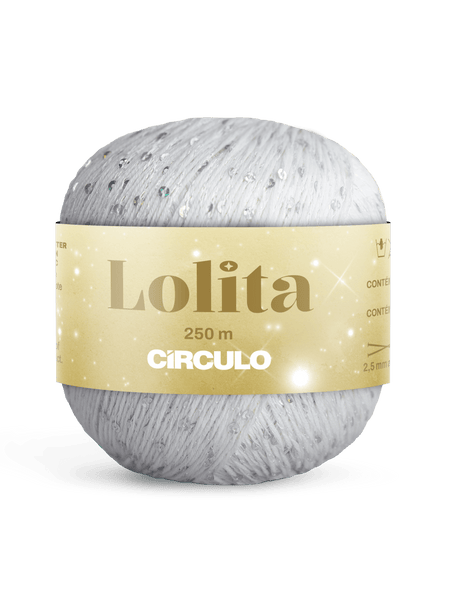 Circulo Lolita Sequin Yarn, 250m/100 g - Leo Hobby